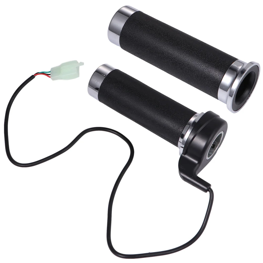 1 пара Электрический велосипед Руль пластиковые ручки дроссельной заслонки