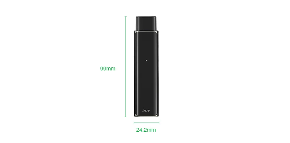 IJOY LUNA Pod система стартовый комплект wi/350 мАч батарея и 1,4 мл многоразовый Pod и Ом катушка Vape комплект VS Drag Nano/Vinci