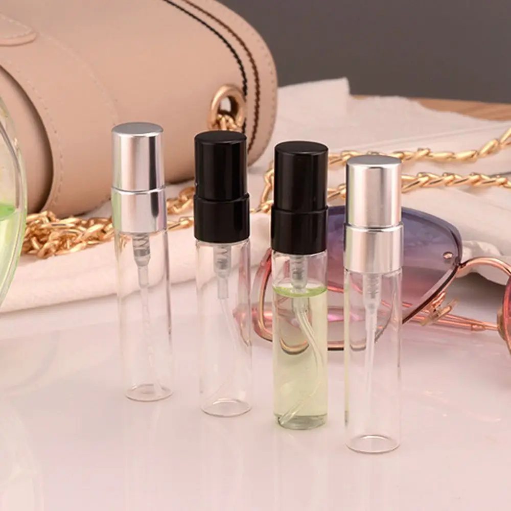 

3ml 5ml 10ml Refillable Perfume Spray Bottle Cosmetic Liquid Spray Atomizer Portable Travel Cosmetic Container Sample Vials