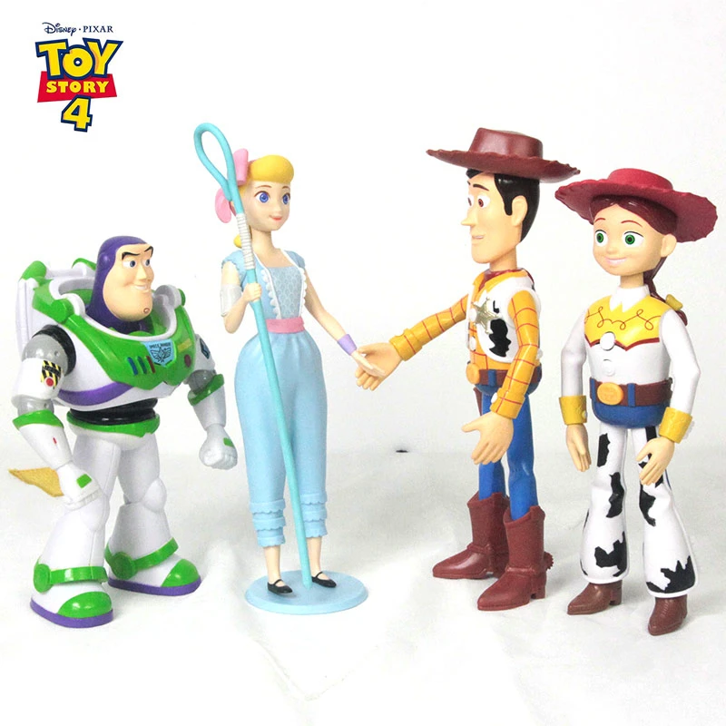 Disney Toy Story 4 коллекция моделей ручные игрушки Woody and Buzz Lightyear Lotso7 персонажи подарят