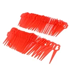 Беспроводные лезвия для стрижки травы, сменный нож Einhell, Аксессуары для инструментов, качественный пластик, 100 шт., прочный, простой в использовании, 12*7 мм