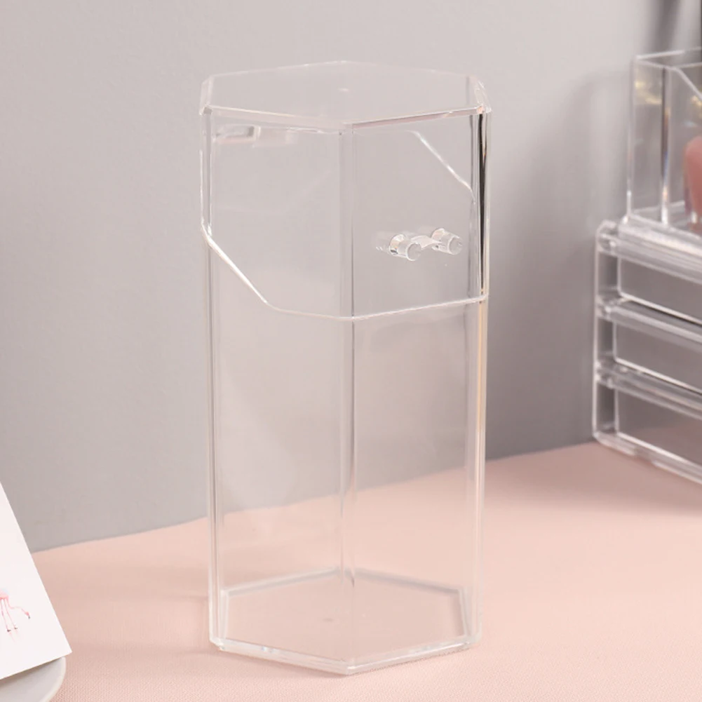 

Pearl Clear Acrylic Makeup Brush Holder Transparent Makeup Brush Storage Box Lipstick Storage Container Pencil Clear Box