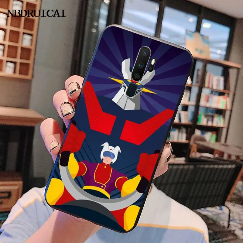 

HPCHCJHM UFO Robot Grendizer Custom Photo Soft Phone Case For Oppo A5 A9 2020 Reno2 z Renoace 3pro Realme5Pro