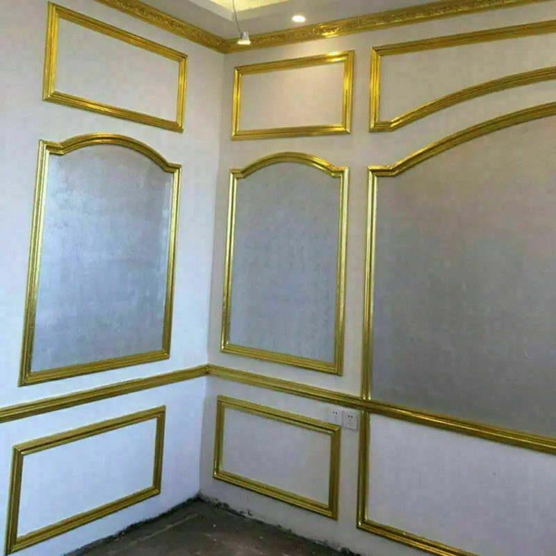 10 шт. 24 к Золотая фольга бумага золото серебро украшение дома Наклейка на стену