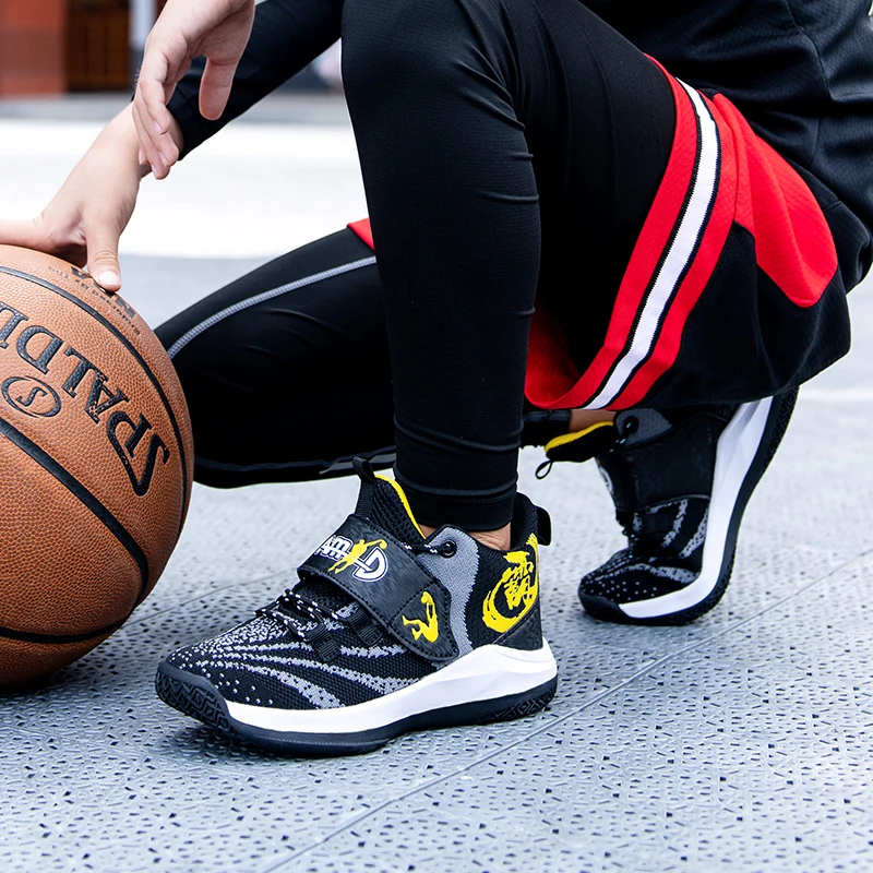 Высокие дышащие баскетбольные ботинки 2020 амортизирующая спортивная обувь