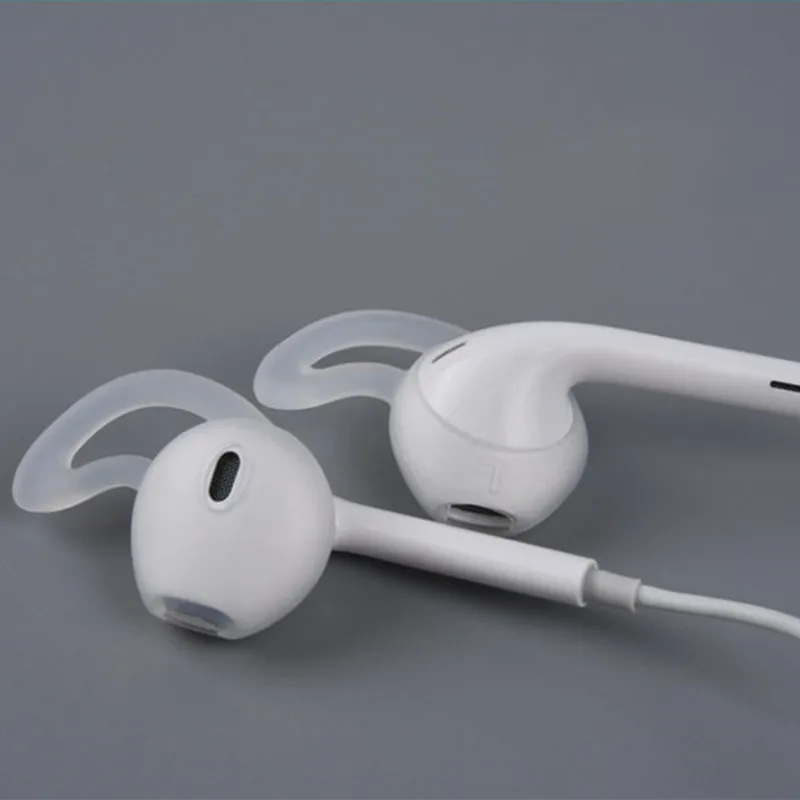Силиконовый чехол для наушников, чехол для Apple Iphone X, 8, 7, 6 Plus, 5, 5S, SE, Earpods, наушники, ушной крючок с крыльями, Заушник