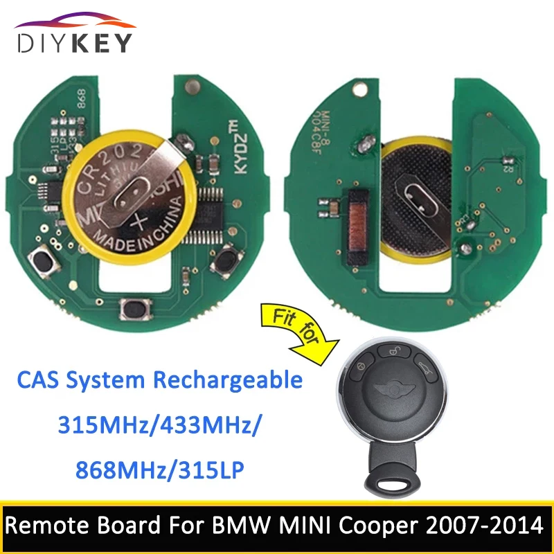 Смарт-пульт дистанционного управления DIYKEY для BMW MINI Cooper 2007-2014 315 МГц 433 868 315LP