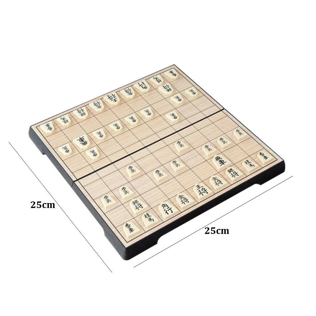 Япония Shogi 25*25*2 см Магнитная Складная Международная Шахматная шахматная игра для
