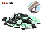LEEPEE 40 шт.компл. фиксирующие зажимы для автомобильного шнура передачи данных и кабеля, аксессуары для интерьера