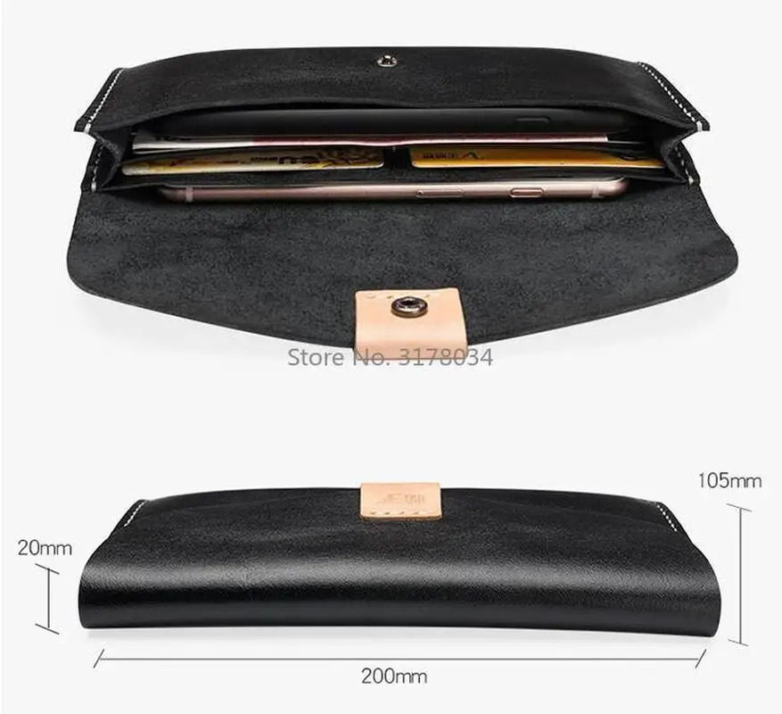 Сделай Сам кожаное ремесло Сумочка нож пресс формы длинный бумажник ручной