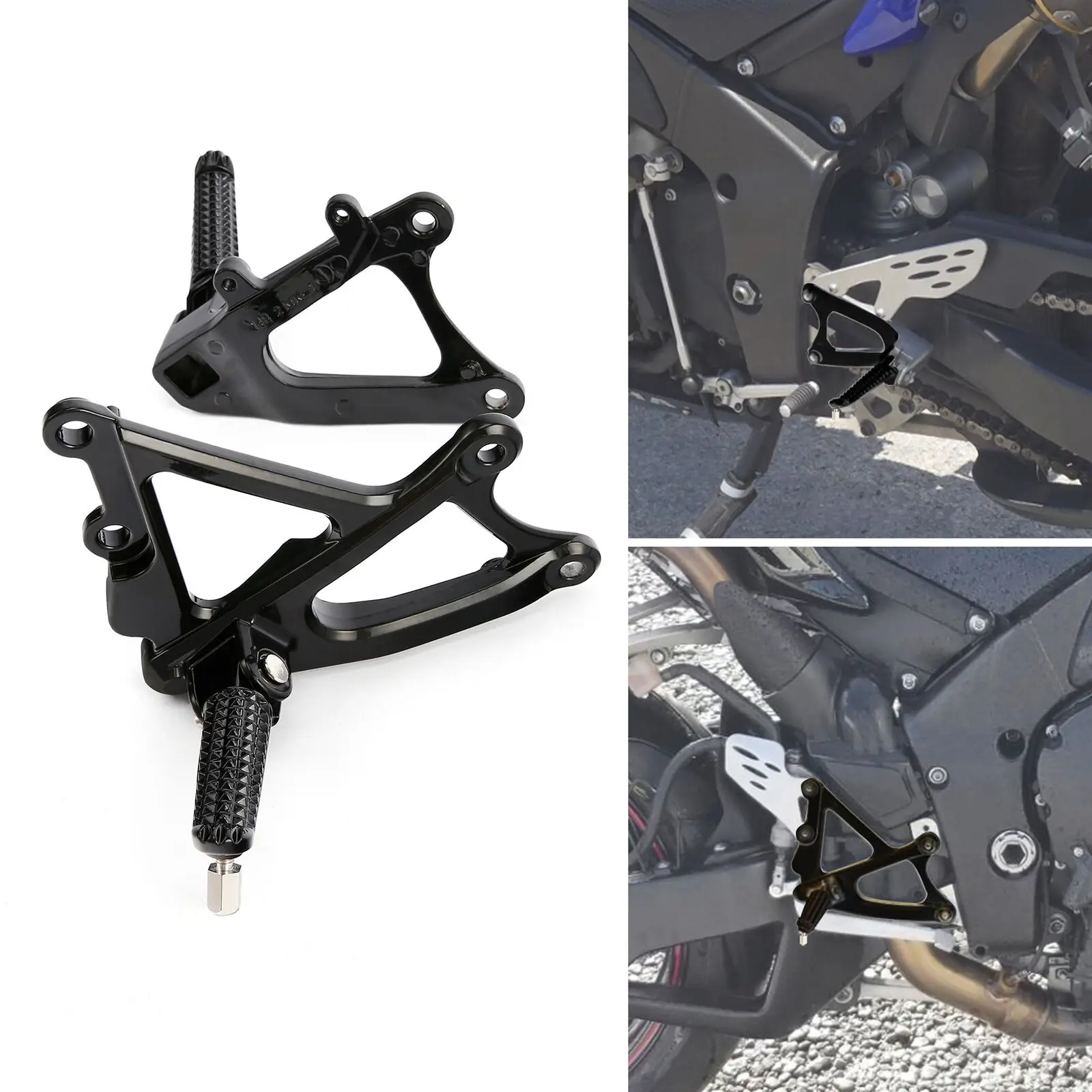 Подножка для мотоцикла передняя подножка подножки набор кронштейнов Yamaha YZF R1 YZFR1
