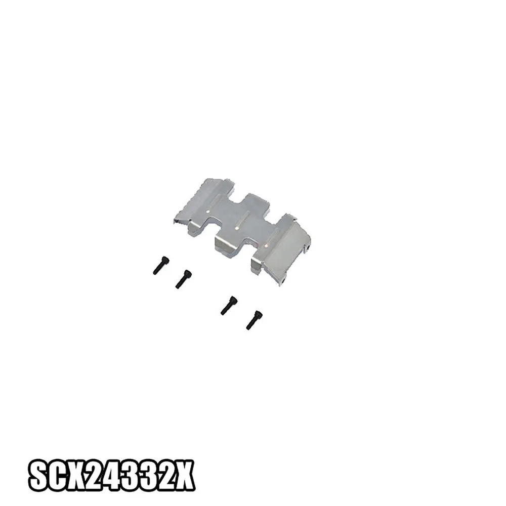 Металлическая защита шасси средняя волна нижняя перегородка для 1/24 AXIAL 4WD SCX24 JEEP