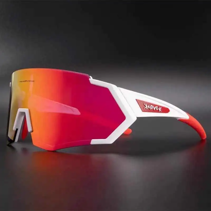 Outdoor Cycling Glasses for Men Sports UV400 Protection Goggles Sunglasses Women Mirror Color Lens MTB Accessories | Спорт и