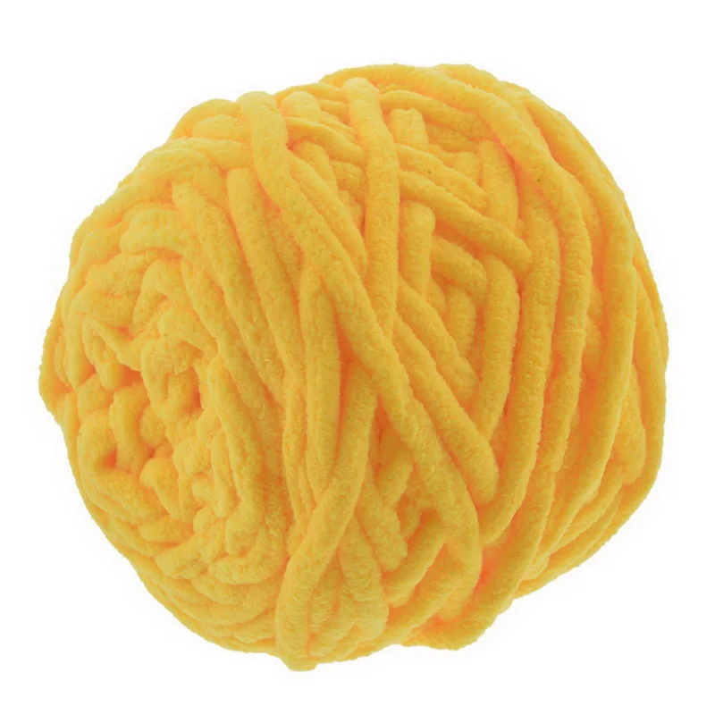 DIY Scarf Slipper Hat Line Soft Yarn 7-8MM Diameter Single Strand Coarse Wool Needle Blanket Knitting Chunky Towelling New | Дом и сад