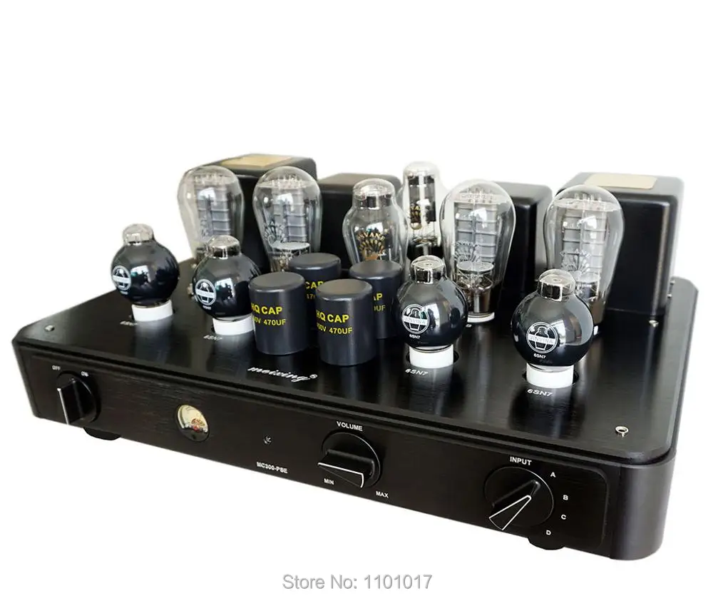Meixing Mingda флагманский MC300-PSE сбалансированная труба предварительного усилителя HIFI EXQUIS высокого класса предусилитель XLR 300BN ламповый предусилитель