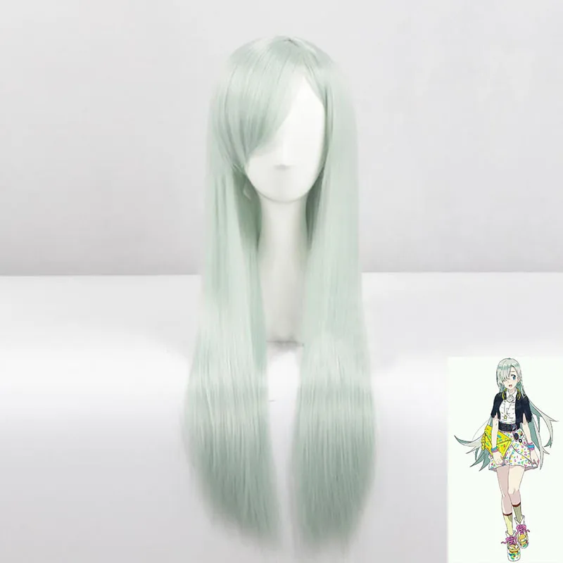 Парик Семь смертных грехов для косплея Элизабет лионы парик вечерние длиной 80 см