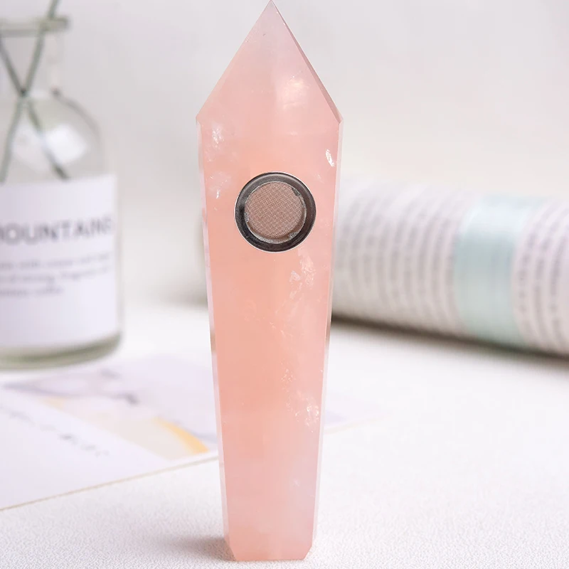 1 шт. курительная трубка из натурального камня для табака портативный ручной