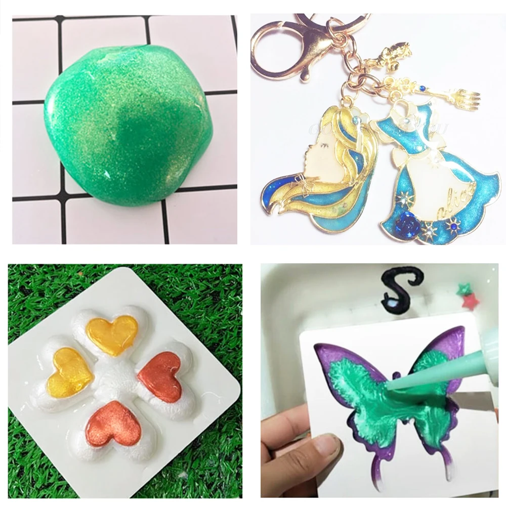 Жемчужная пудра минеральная Mica пыли DIY краситель для мыла автомобильной тени век