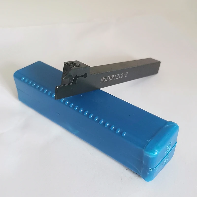 

Practical CNC Lathe Turning Tool MGEHR1212-2 Cut-Off Tool Holder 12 x 12 x 100Mm Boring Bar + 10Pcs MGMN200-G Carbide Inserts Bl