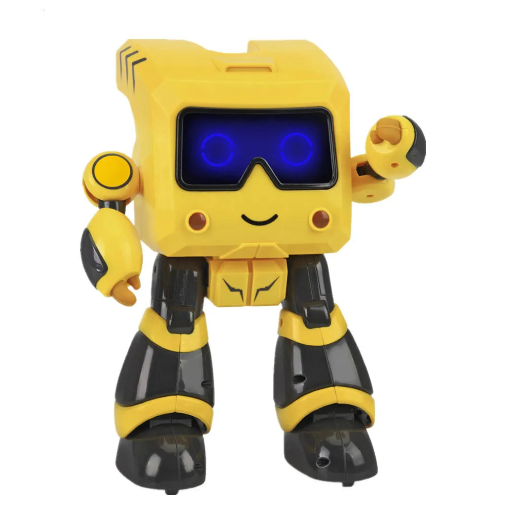 Английский детский радиоуправляемый робот копилка Интеллектуальный танцующий