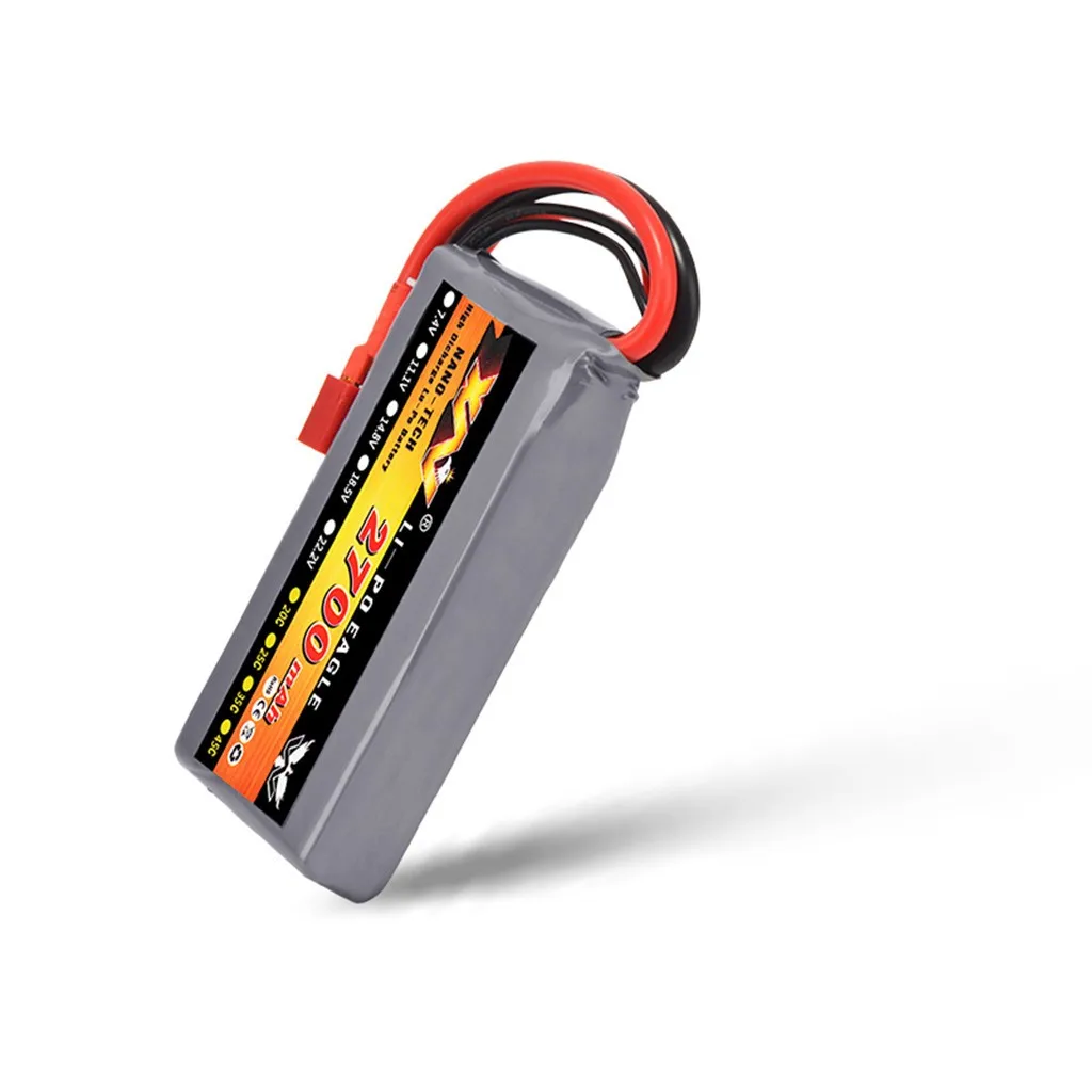 2 шт. обновленная батарея 7 4 В 2700 мА/ч запасная часть для WLTOYS 12428 1/12 RC Car Детские