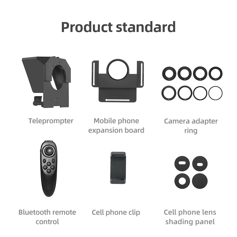 Миниатюрный телесуфлер портативный для записи артефакт видео с дистанционным