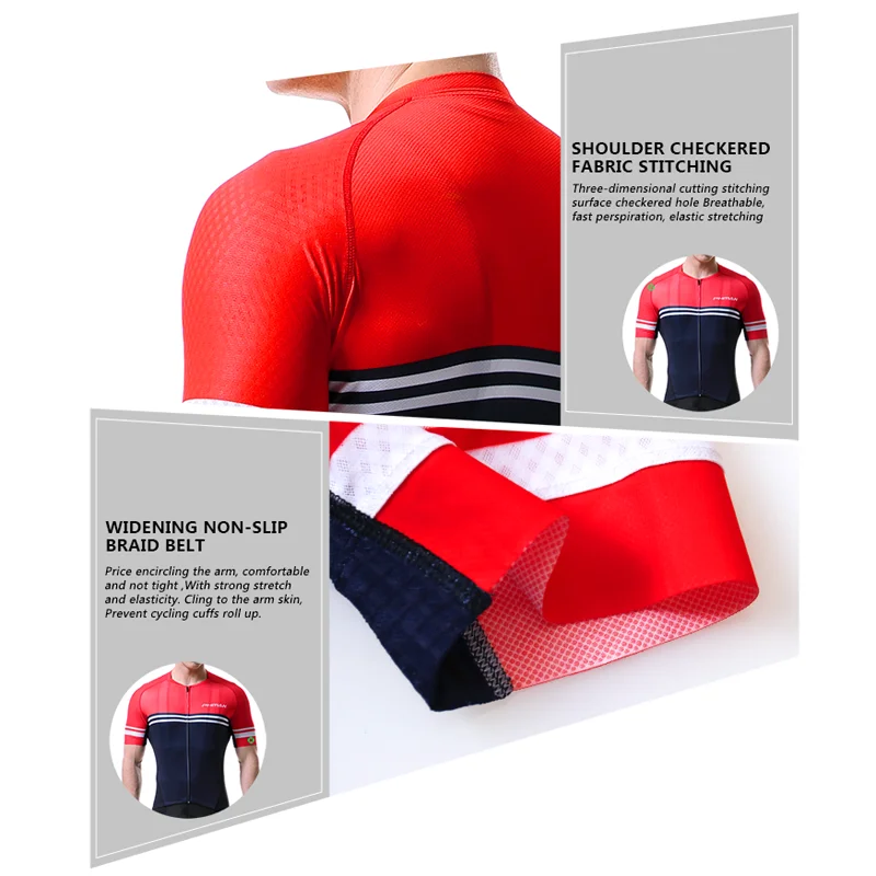 Трикотажные изделия PHMAX для велоспорта с коротким рукавом 2020 | Спорт и