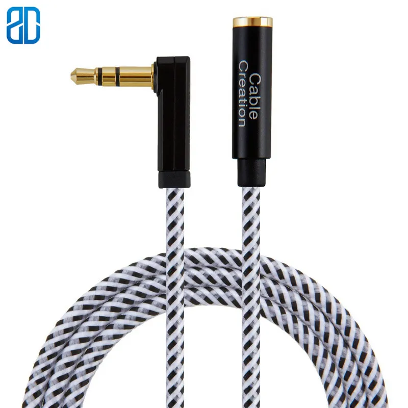 3 5 мм удлинитель для наушников штырь гнездо адаптер аудио удлинителя кабель Aux