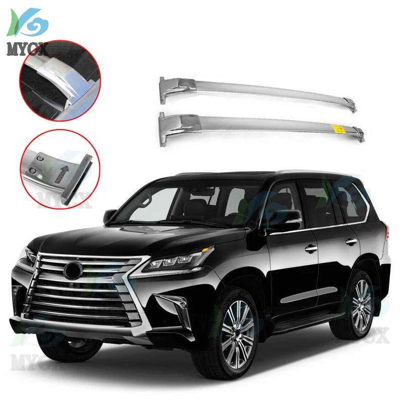 Новое поступление кровельная рейка и поперечная для Lexus LX570 2016 2020 модель OEM.