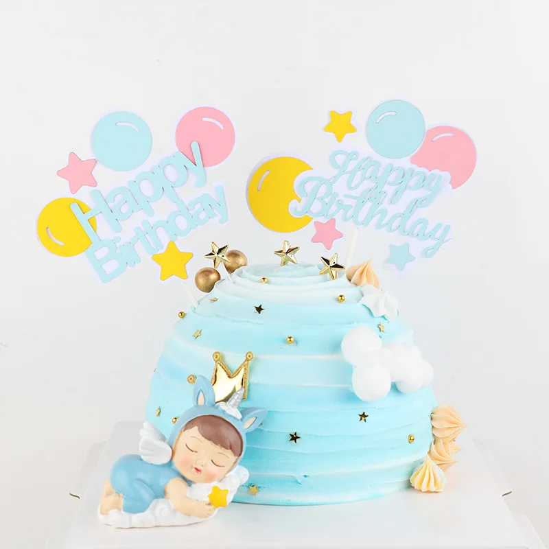 Красочные Звезды банты фотошар счастливого дня фотообои товары для вечевечерние