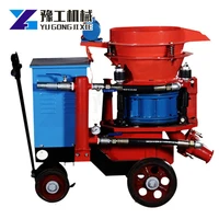 cement shotcrete machine mix gunite machine used for building wall spraying slope protection tunnel construction
