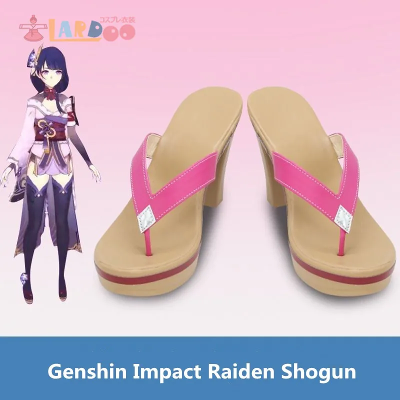 

Игровая обувь для косплея Manles Genshin Impact Raiden Shogun