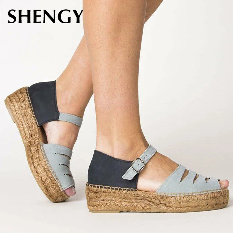 Новинка женские босоножки на танкетке популярные летние сандалии гладиаторы в