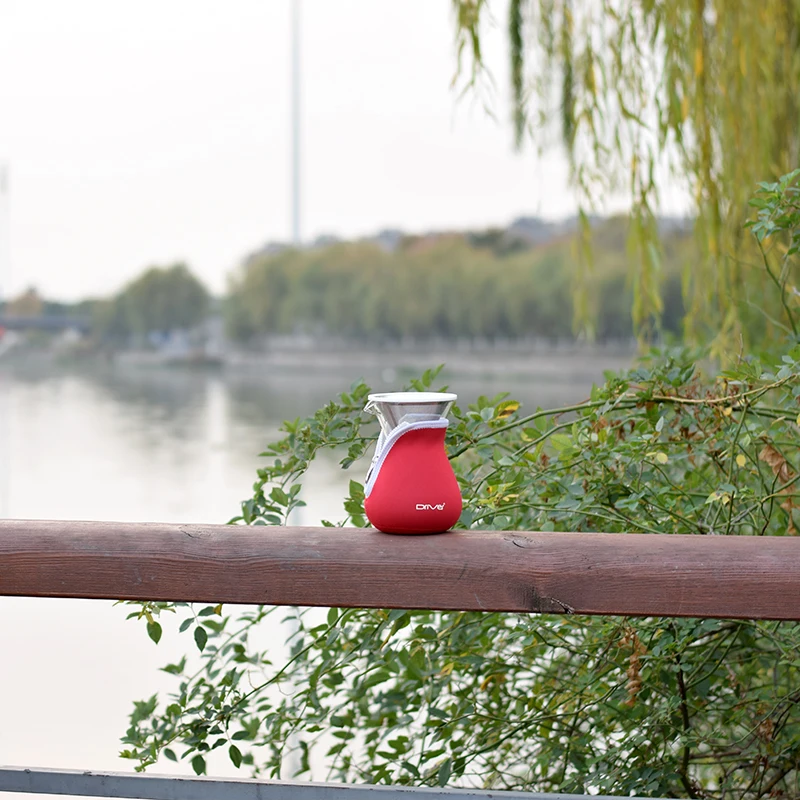 Термостойкий стеклянный кофейник с фильтром из нержавеющей стали 600 мл|Фильтры