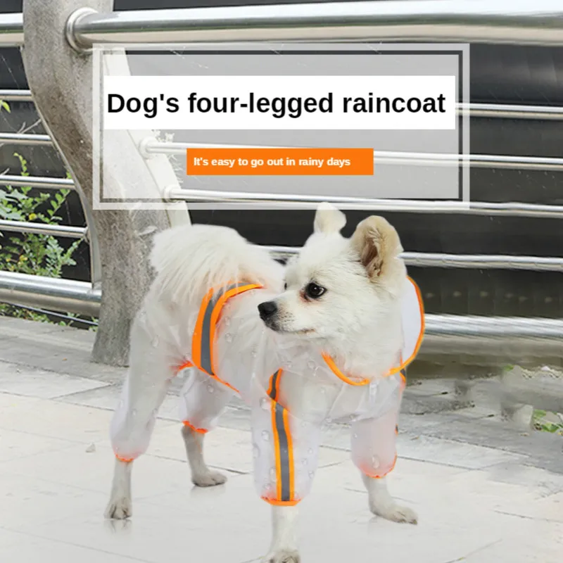 

Dog Raincoat Reflective Waterproof Coat For Small Medium Large Dogs Clothes Chihuahua Ropa Ubranka Dla Psa Chubasquero Perro