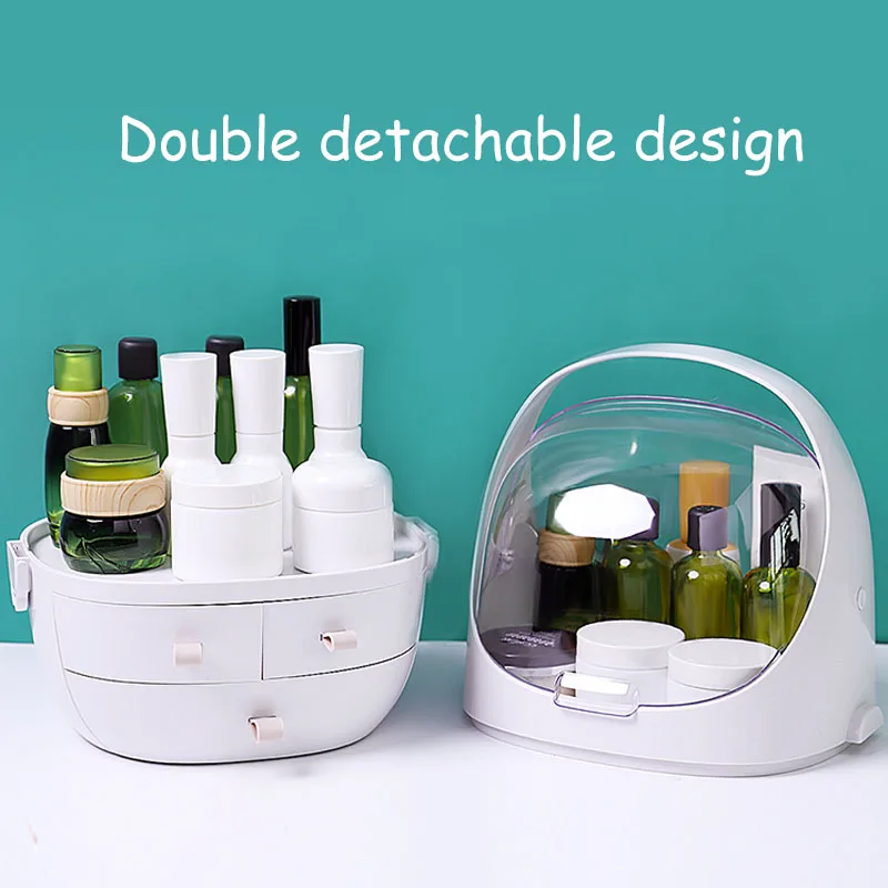 Пластиковый косметический ящик органайзер для макияжа контейнер ювелирных