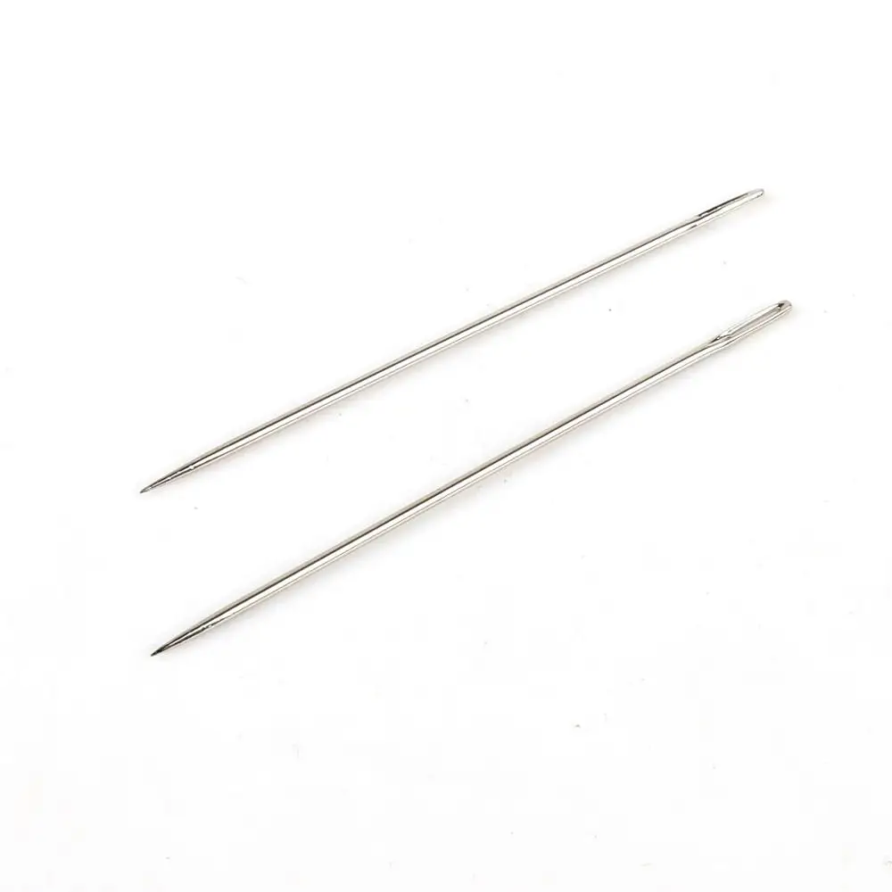 25pcs Needles Craft Embroidery Tool Large Eye Sewing Hand Needle With Threader Home DIY | Дом и сад