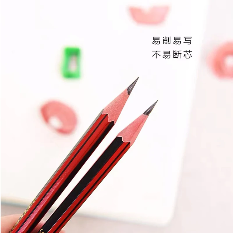 Карандаш с ластиком HB для начальной школы 5 шт. |