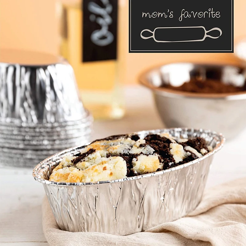 Овальный поднос из алюминиевой фольги лоток для выпечки оловянной коробка блюда