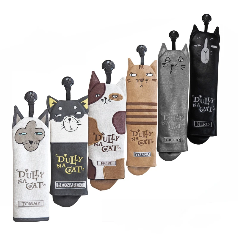 Dully na Гибридный головной убор с котом для гольфа мужчин и женщин чехол из