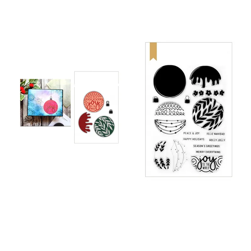 

Leaf Flower Swing Metal Cutting Dies And Clear Stamps For DIY Crafts Stencils Maker Photo Album Template Handmade 2021 New