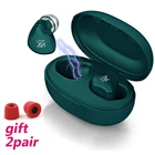 Наушники-вкладыши KZ S1 S1D, TWS, Bluetooth 5,0, Поддержка iOSAndroid, беспроводные, шумоподавление