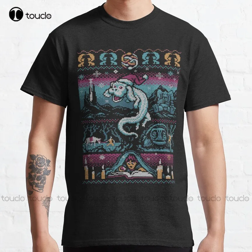 

Neverending Christmas Classic T-Shirt Shirts For Teen Girls Custom Aldult Teen Unisex Digital Printing Tee Shirt Xs-5Xl