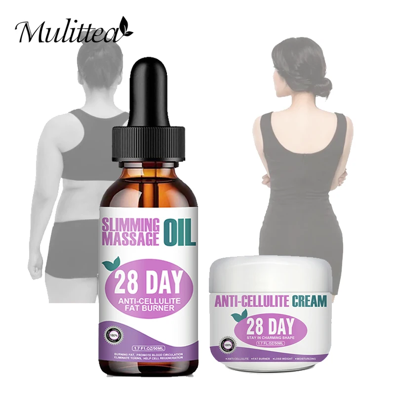 Продукты для похудения Mulittea жиросжигатель масло Антицеллюлитный Массажер талии
