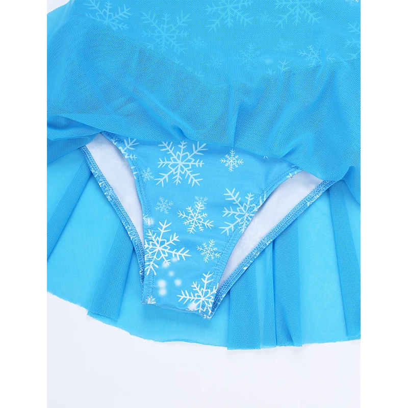 TiaoBug для маленьких девочек балетные гимнастические леотарды фигурное катание