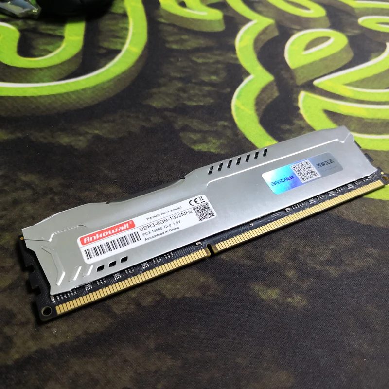 ANKOWALL DDR3 4 ГБ 8 ГБ 1333 1600 МГц ram Memoria DDR 3 настольная память PC3-10600 12800 DIMM с радиатором на все материнские платы