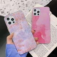 irregular color marbling phone case for iphone xr 11 12 13 7 8 plus se mini x xs pro max 2020 shockproof protection back cover