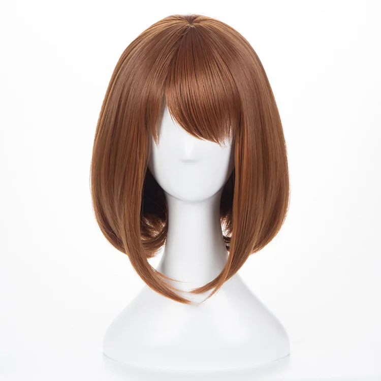 Костюм для косплея моя геройская Академия Uraraka Ochako короткий коричневый костюм Bobo