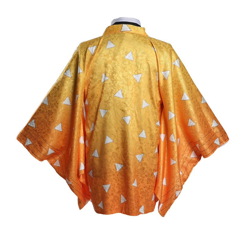 Demon Slayer Kimetsu no Yaiba Cosplay Costume Rengoku Kyoujurou Kanroji Mitsuri Agatsuma Zenitsu Men Women Jacket Haori Kimono |