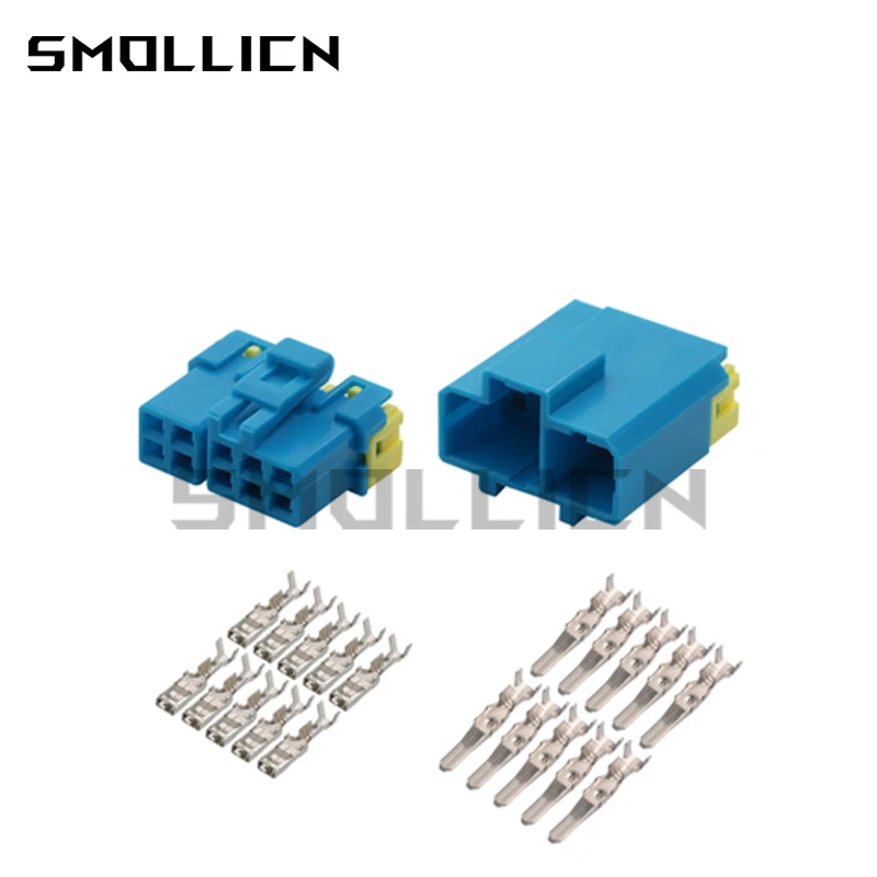 

2-50 Sets 10 Hote 7122-1700 7123-1700 Automotive Wire Harness Male Female Connector For Audio WIring Plug DJ7101Y-2.8-11/21